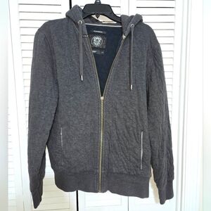 Club Monaco Men's L Full Zip Hooded Jacket